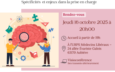Soirée de formation : Prise en charge des personnes jeunes atteintes de la maladie d’Alzheimer